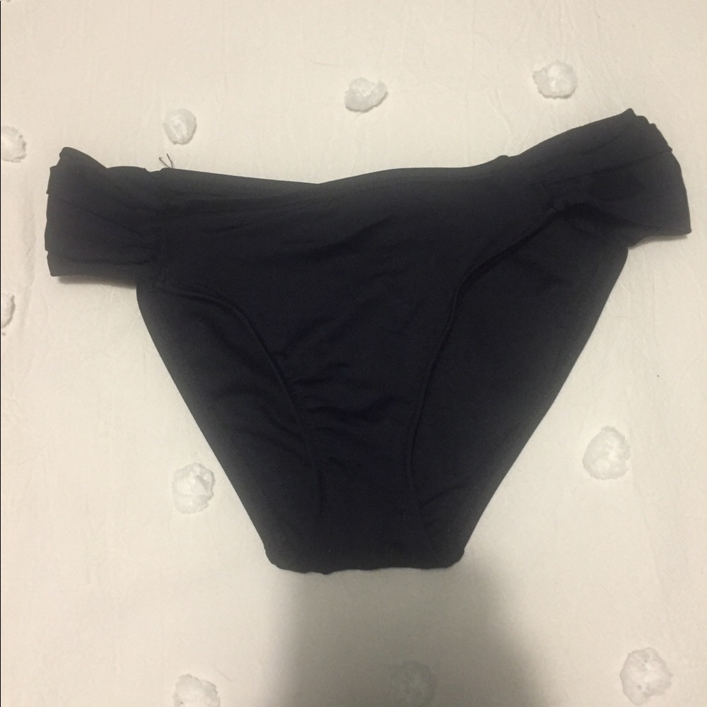 black bikini bottoms!